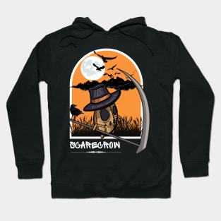 halloween scary evil pumpkin funny pumpkin head Hoodie